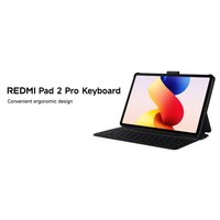 Чехол для планшета Xiaomi Keyboard для Xiaomi Redmi Pad 2 Pro (черный)