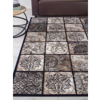 Ковер для жилой комнаты Merinos Valencia Deluxe d328-STAN-BROWN (2x3)