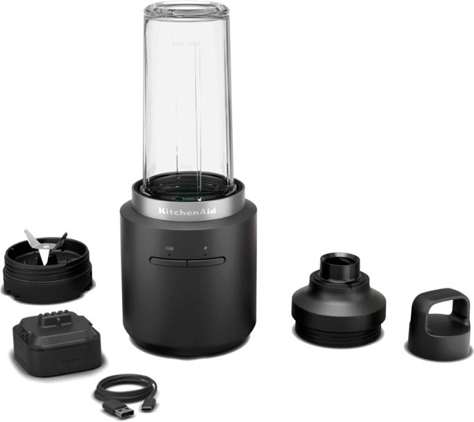 

Портативный блендер KitchenAid Go 5KSBR256BM (с АКБ)