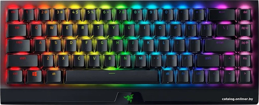 Клавиатура Razer Blackwidow V3 Mini Phantom Edition (Yellow Switch, нет кириллицы)