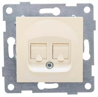 Розетка телефонная Gusi Electric Ugra С11Т2-003