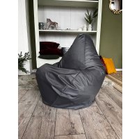 Кресло-мешок Flagman Груша Мини Г0.1-11 (темно-серый)
