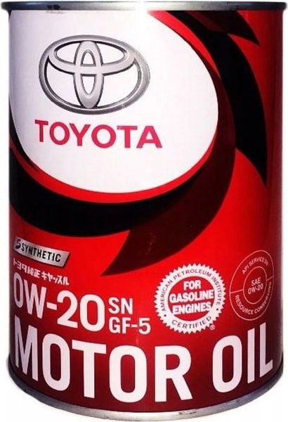 

Моторное масло Toyota SN GF-5 0W-20 (08880-10506) 1л