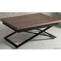 Стол-трансформер Levmar Accord D69/S53 (дуб шамони темный/черный)