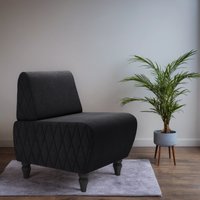 Интерьерное кресло MONOFIX Буно кресло (велюр/черный №38)