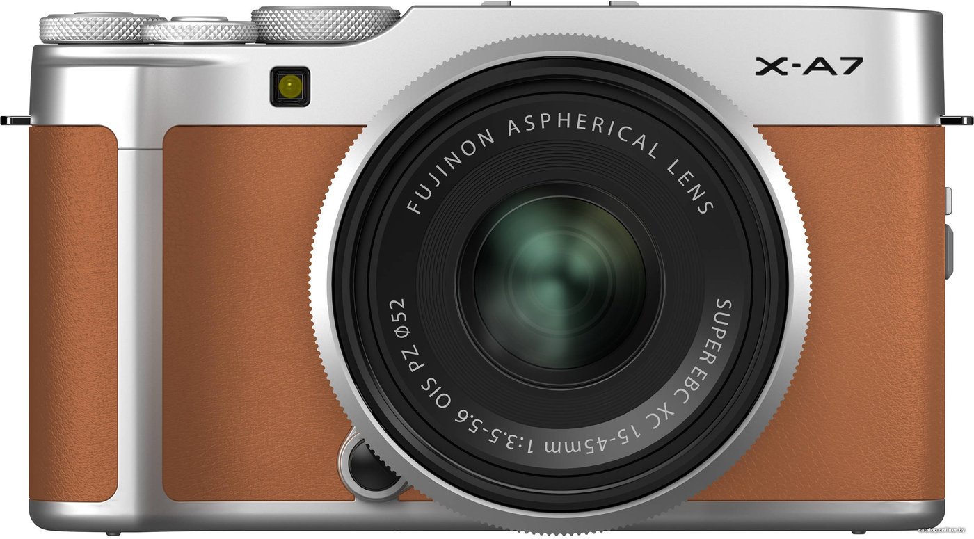 Fujifilm X-A7 Kit 15-45mm (коричневый) беззеркальный фотоаппарат