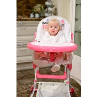 Высокий стульчик Lorelli BonBon 2021 (white fruits)