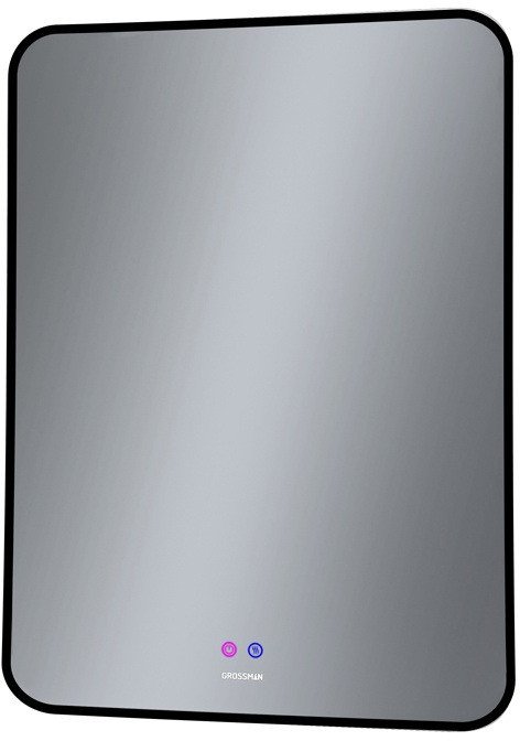 

Grossman Зеркало Elegans-норма Black LED 1760802 (с сенсорным выключателем и подогревом)