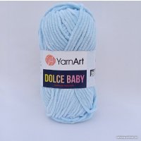 Пряжа для вязания Yarnart Dolce Baby 749 50 г 85 м (светло-голубой)