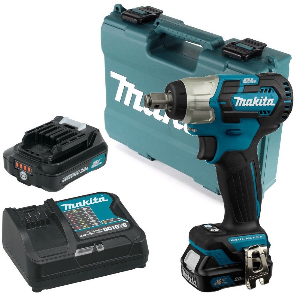 Гайковерт Makita TW161DSAE (с 2-мя АКБ, кейс)