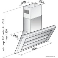 Кухонная вытяжка Korting KHC9959X