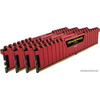 Оперативная память Corsair Vengeance LPX 4x4GB KIT DDR4 PC4-17000 (CMK16GX4M4A2133C13R)