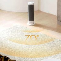 Тепловентилятор Xiaomi Mijia Vertical Heater Graphene Heating 2000W LSNFJ04ZM (с переходником на евровилку)