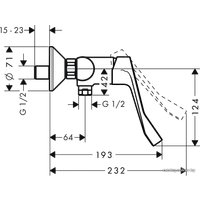 Смеситель Hansgrohe Focus 31916000