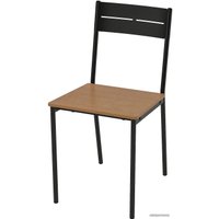 Стул Ikea Сандсберг 603.886.54 (черный/коричневая морилка)