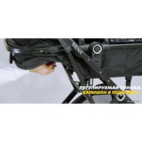 Универсальная коляска Lorelli Sena 2021 (3 в 1, серый квадрат)