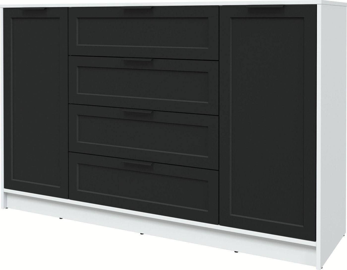 

Тумба Интерлиния Концепт Тренд КТ-Т160 (белый платинум/черный)