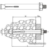 Анкерный болт ЕКТ C70108