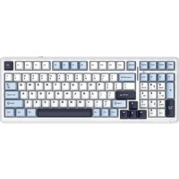 Клавиатура AULA F99 (белый/синий/черный)