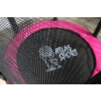 Батут Atlas Sport 140 см - 4.5ft (на эластичных ремнях, розовый)