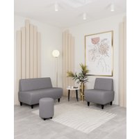 Интерьерное кресло MONOFIX Буно кресло (велюр/светло-серый №7)