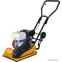 Виброплита Skiper С-60 Honda GX160 (бак, колеса, мат)