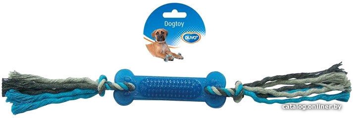 Игрушка для собак Duvo Plus Кость с веревками 4705063/DV