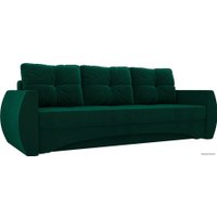 Диван Лига диванов Сатурн 101019 (велюр, зеленый)