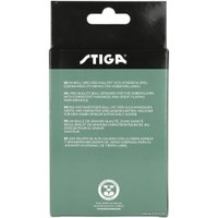 Мяч для настольного тенниса Stiga Master 40+ (белый, 1 звезда, 6 шт.)