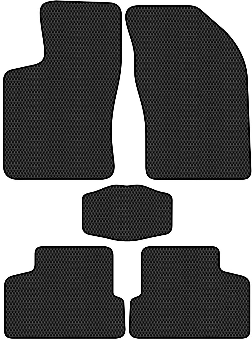 

Комплект ковриков для авто Alicosta Daewoo Nexia (седан / N150, N100) 2002 - 2016 (черный, ромб)