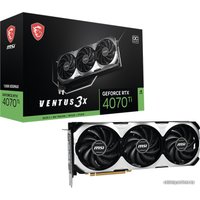 Видеокарта MSI GeForce RTX 4070 Ti Ventus 3X 12G OC