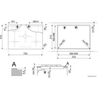 Варочная панель Smeg PV375NSA