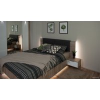 Кровать Империал Джулия 200x180 (без основания, крафт серый)