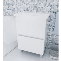  1Марка Тумба Aris 60Н У76053 под умывальник Фостер 60 (белый)