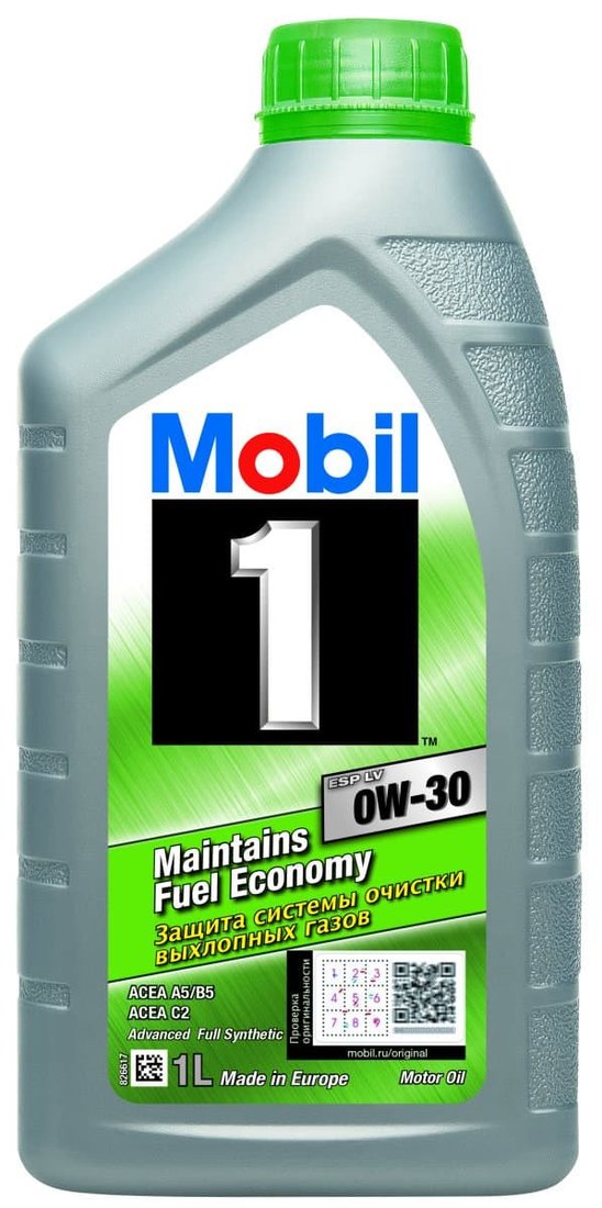 

Моторное масло Mobil 1 ESP LV 0W-30 1л