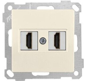 

Розетка HDMI Mutlusan 2100-458-0102 (слоновая кость)