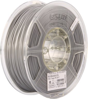 eSUN PLA+ 1.75 мм 1000 г (серебристый)
