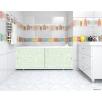 Фронтальный экран под ванну Метакам Кварт 148 ЭКS_004522 (зеленый иней)