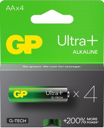 Батарейка GP GP Ultra+ LR6/15AUPETA21-2GSB4