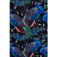 Интерьерное кресло Halmar Pagoni (темно-синий/черный)