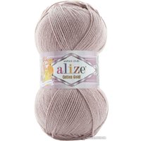 Пряжа для вязания Alize Cotton Gold 592 (330 м, бежевый жемчуг)