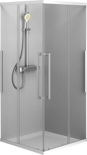 

Душевой уголок AM.PM Func Square Slide 90x90 W84G-403-9090-МТ