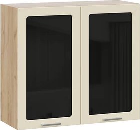 

Шкаф навесной Трия Габриэлла 1ВВ8С с двумя дверьми (дуб крафт золотой/крем)