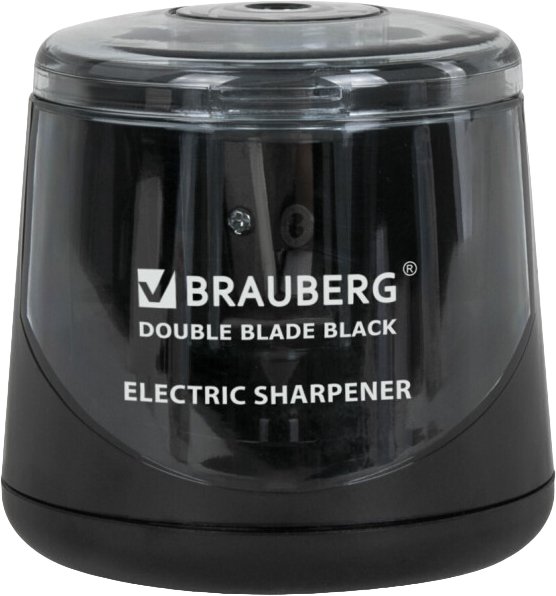 

Точилка BRAUBERG Double Blade 271336 электрическая (черный)