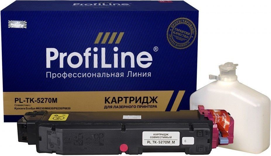 

Картридж ProfiLine PL-TK-5270M-M (аналог Kyocera TK-5270M)