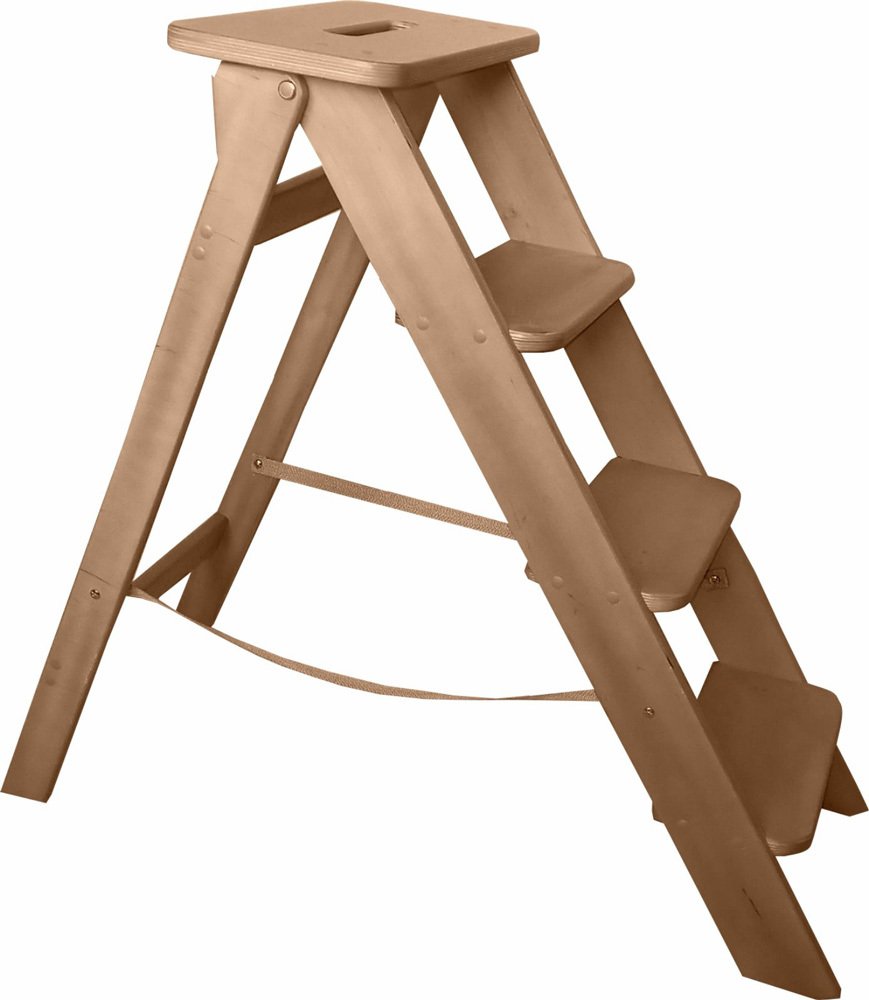 

Лестница-стремянка Wood Step SFK-4(L) (4 ступени, ольха)