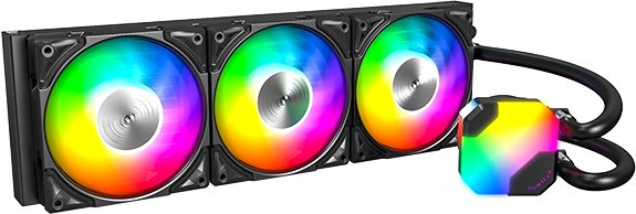Система жидкостного охлаждения для процессора Montech HyperFlow ARGB 360 (черный)