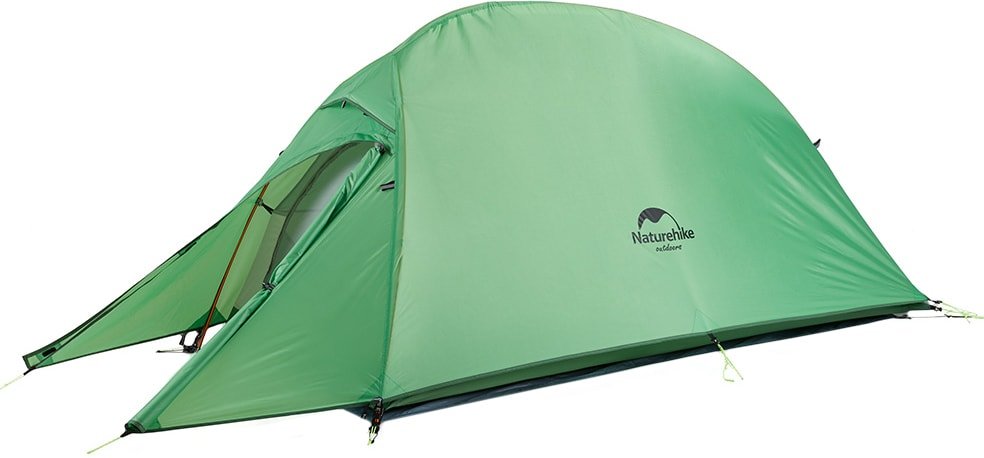 

Треккинговая палатка Naturehike Cloud UP Ultralight 1 NH18T010-T (210T, зеленый)