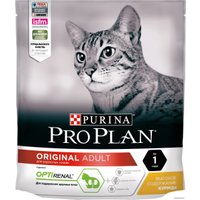 Сухой корм для кошек Pro Plan Original Adult OptiRenal с курицей 400 г
