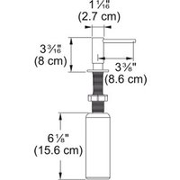 Дозатор для моющего средства Franke Atlas 112.0681.200 (золотая шампань)